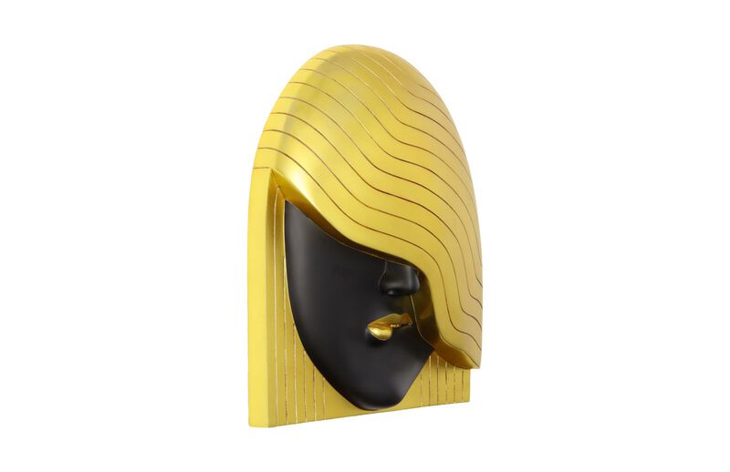 Fashion Face Left Wave Wall Art