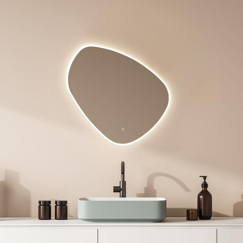 Altair Rasso Novelty 32 Frameless Modern Bathroom/Vanity LED Lighted Wall Mirror