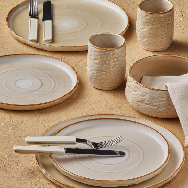 Stone by Mercer Project SHOSAI Stoneware 16 Piece Dinnerware Set