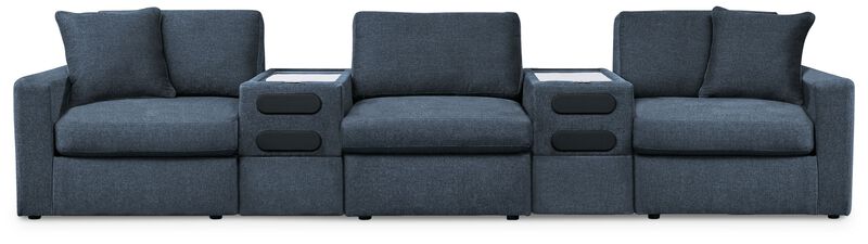 Modmax Ink 5-Piece Sectional with Audio Consoles