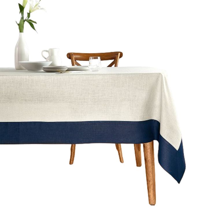 Solino Home 100% Pure Linen Tablecloth | Contempo