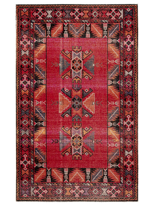 Polaris Paloma Red 7'6" x 9'6" Rug