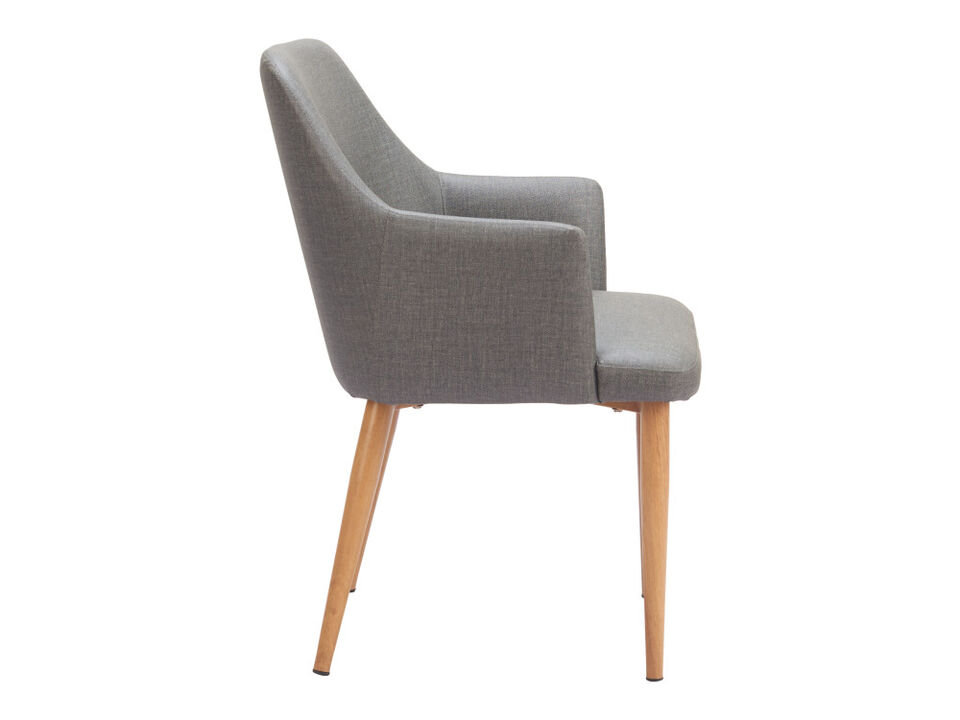 Wisom Dining Chair (Set of 2) Gray
