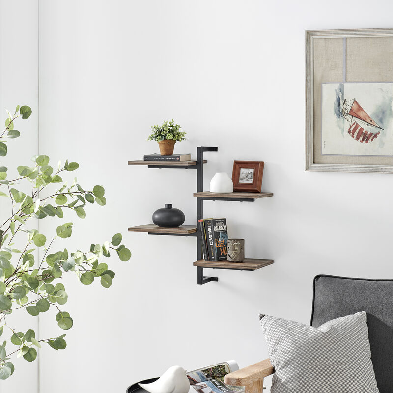Siena Vertical 4-Tier Shelf Unit