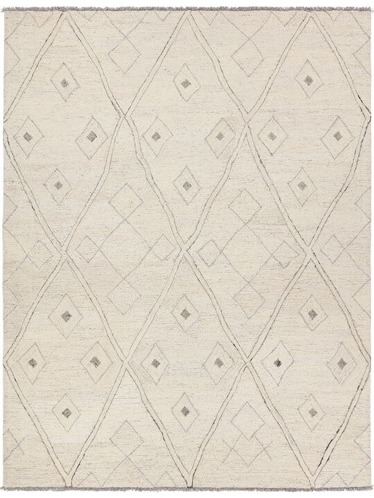 Hadi Ismael White 10' x 14' Rug