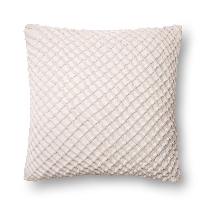 P0125 White 22"x22" Down Pillow