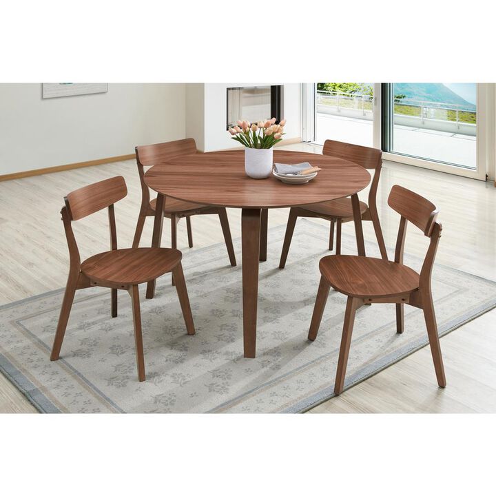 New Classic Furniture Gabby Chair-Walnut
