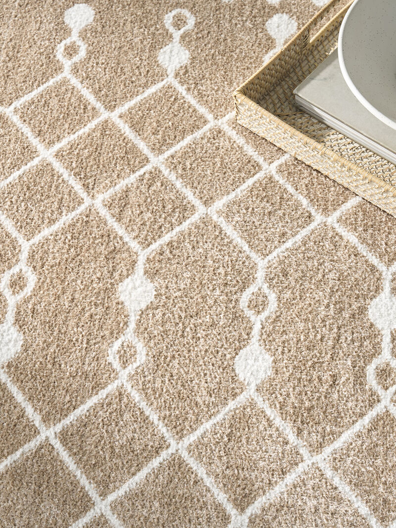 Astra Machine Washable ASW10 Taupe 9' x 12' Rug