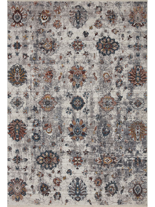 Samra SAM08 Ivory/Multi 5'3" x 7'9" Rug