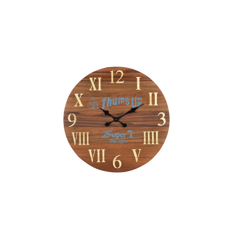 Taran Designs Sylvia Solid Wood Wall Clock