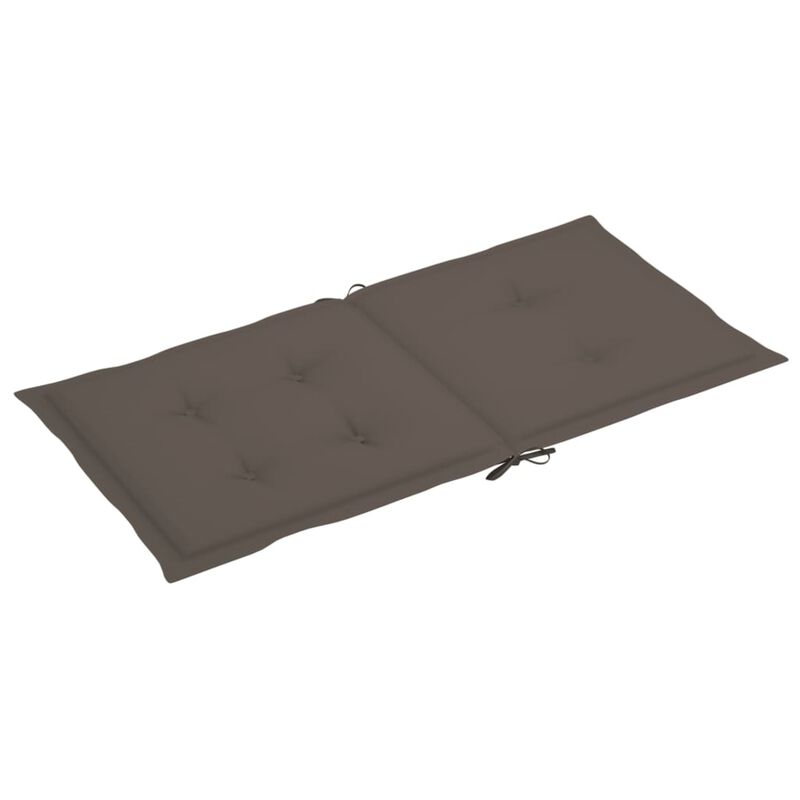 vidaXL Garden Chair Cushions 4 pcs Taupe 39.4"x19.7"x1.6"