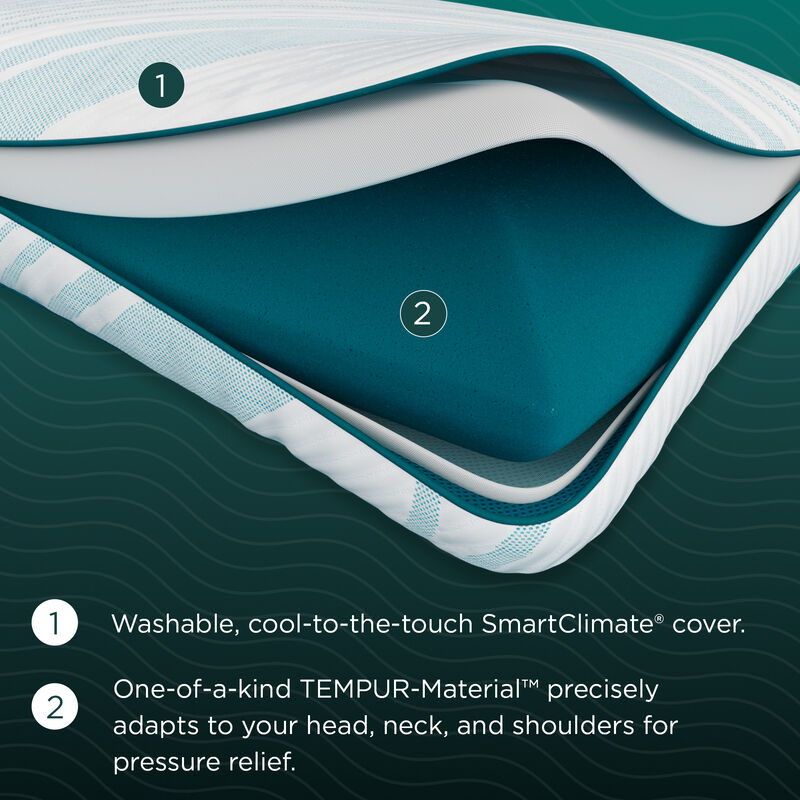 TEMPUR-Adapt® ProHi King Pillow
