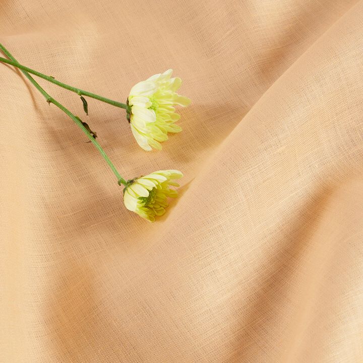 Solino Home 100% Pure Linen Table Throw 52 x 52 Inch | Fete