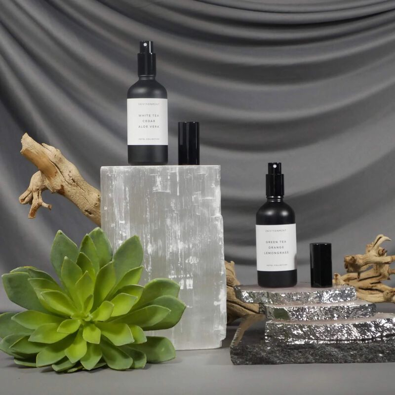 ENVIRONMENT 100mL Room Spray Inspired by The Wynn Hotel® - Jasmine | Green Melon | Lily