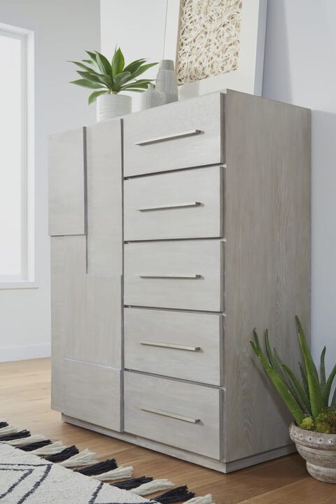 Destination Five Drawer One Door Sweater Chest