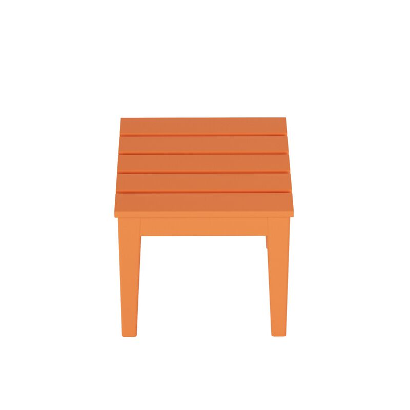 WestinTrends Outdoor Patio Modern Adirondack Side Table