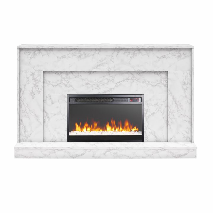 CosmoLiving by Cosmopolitan Liberty Mantel Fireplace Space Heater