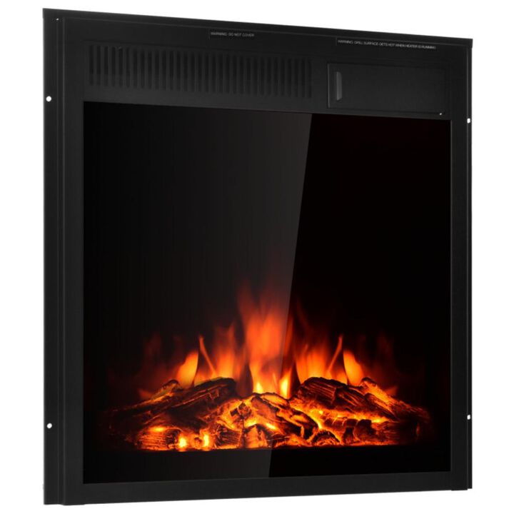 Hivvago 22.5 Inch Electric Fireplace Insert Freestanding and Recessed Heater Hivvago 22.5 Inch Electric Fireplace Insert Freestanding and Recessed Heater