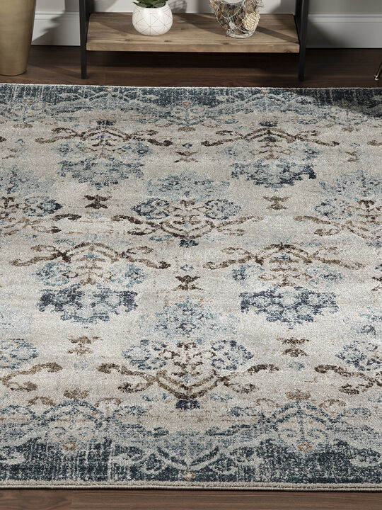 Antigua AN11 Blue 3'3" x 5'3" Rug