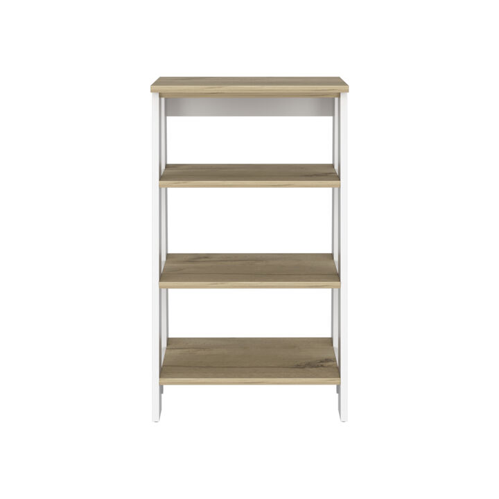 Nashua 4-Shelf Linen Cabinet Light Oak