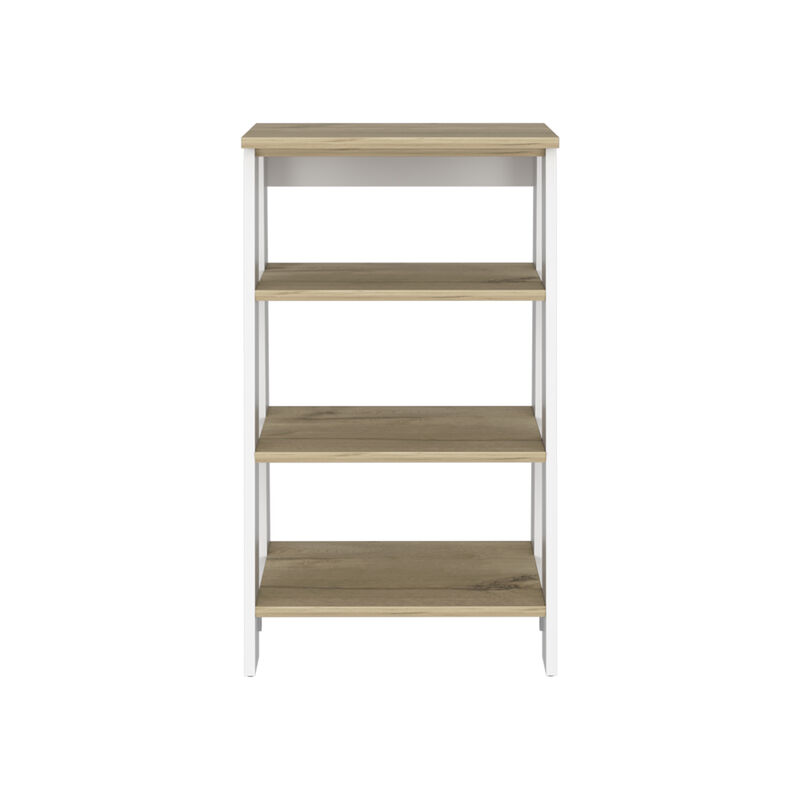 Nashua 4-Shelf Linen Cabinet Light Oak
