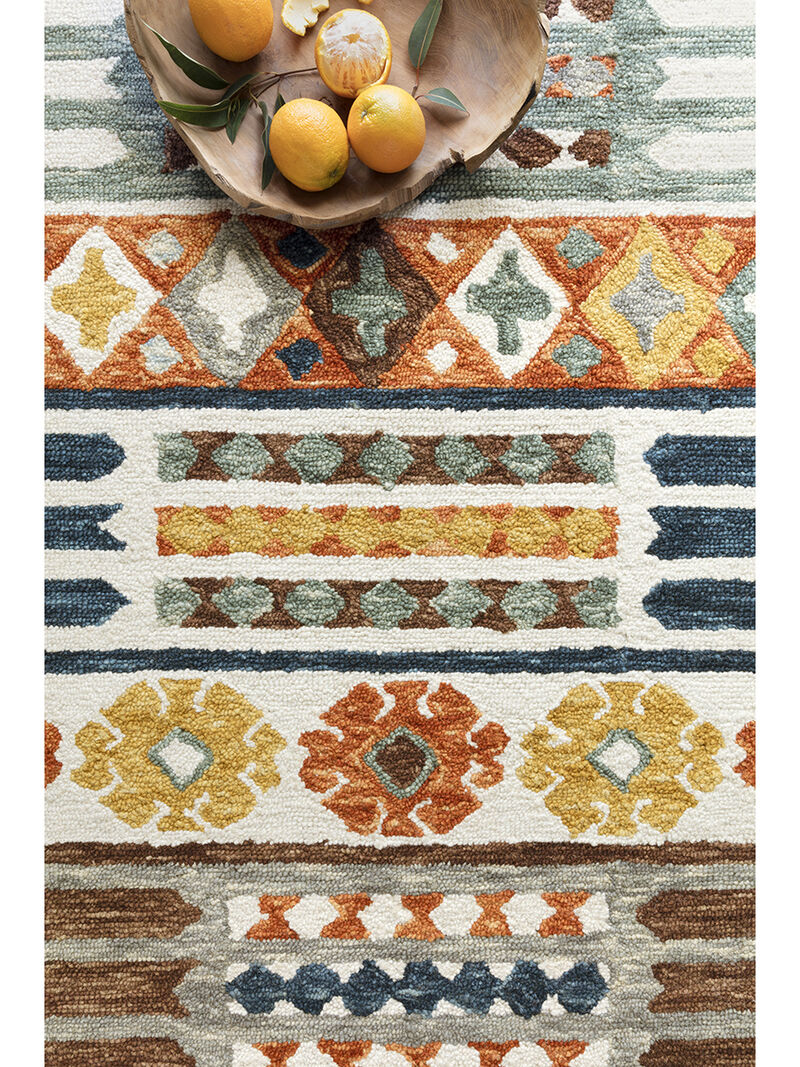 Zharah ZR08 Santa Fe Spice 3'6" x 5'6" Rug