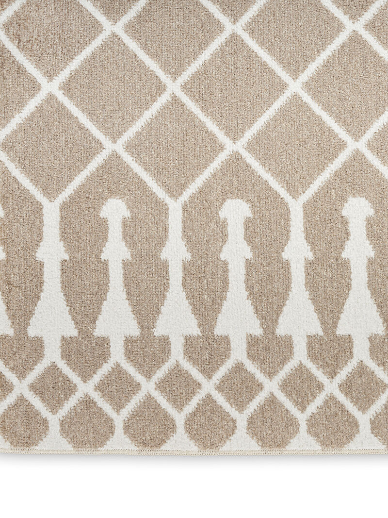 Astra Machine Washable ASW10 Taupe 9' x 12' Rug