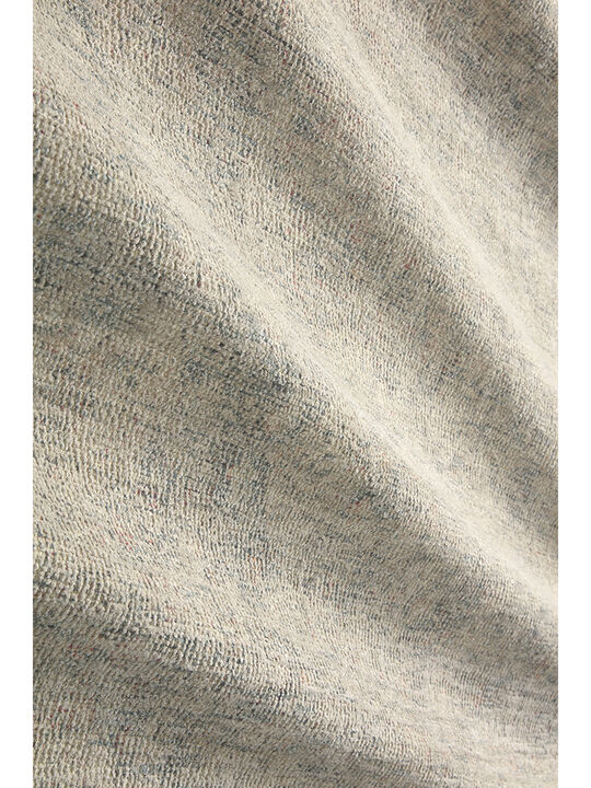 Priya PRY02 Navy/Ivory 18" x 18" Sample Rug