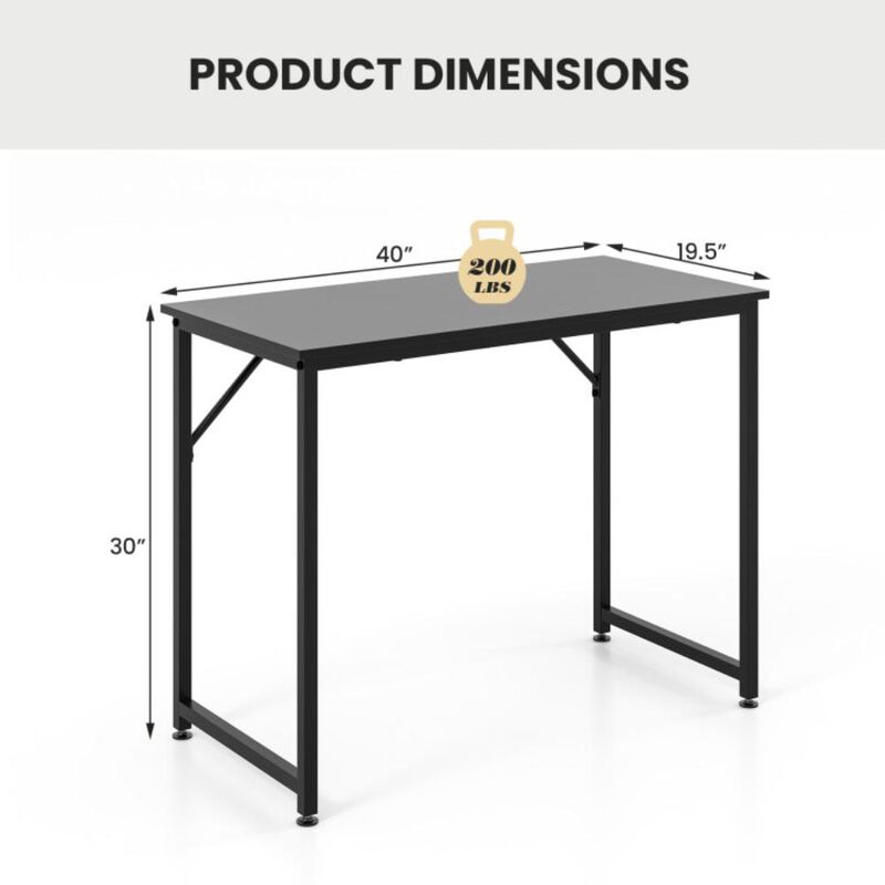 Hivvago L Shaped Computer Desk and Writing Workstation for Home and Office