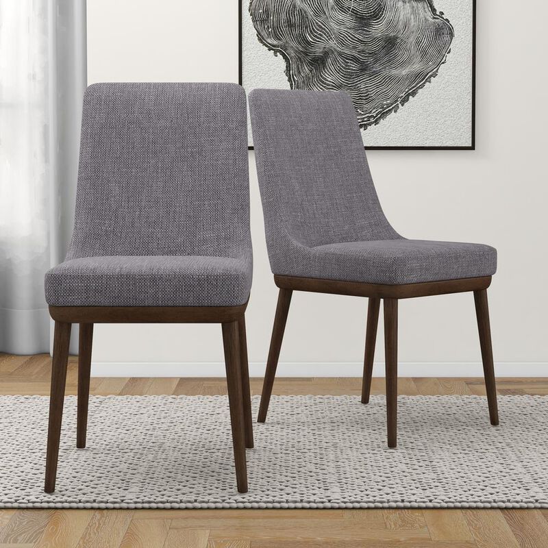 Ashcroft Furniture Co Kate Mid-Century Modern Dining Chair (Set of 2)