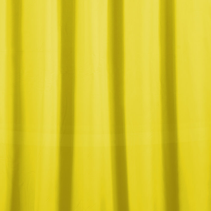 RT Designers Collection Home 3 Gauge Peva Stylish Shower Curtain Liner 70" x 72" Yellow