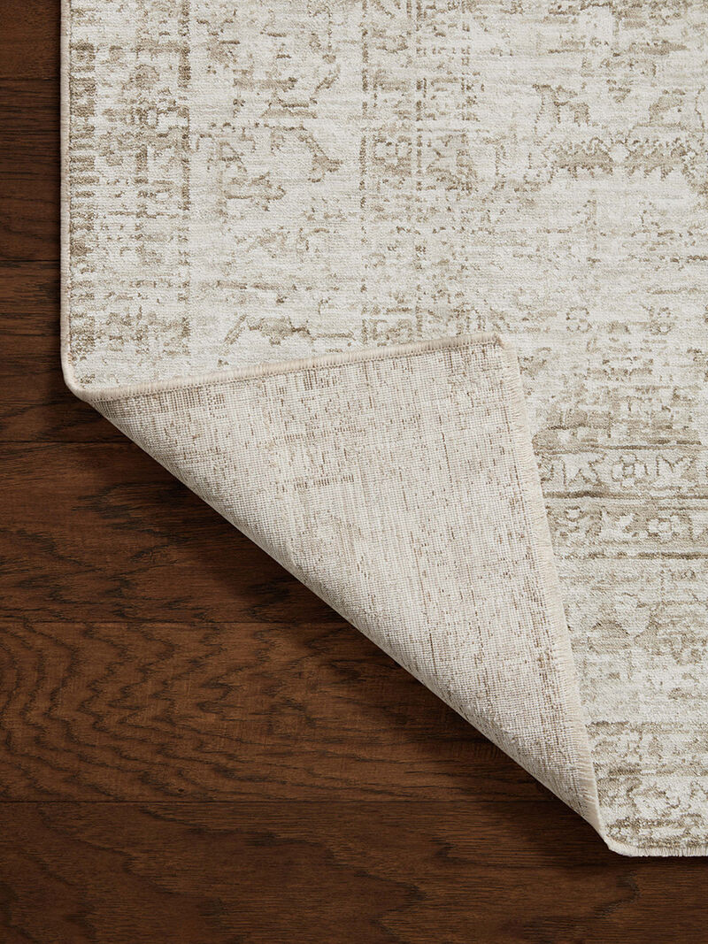 Honora Ivory/Natural 5'3" x 7'9" Area Rug by Amber Lewis x Loloi