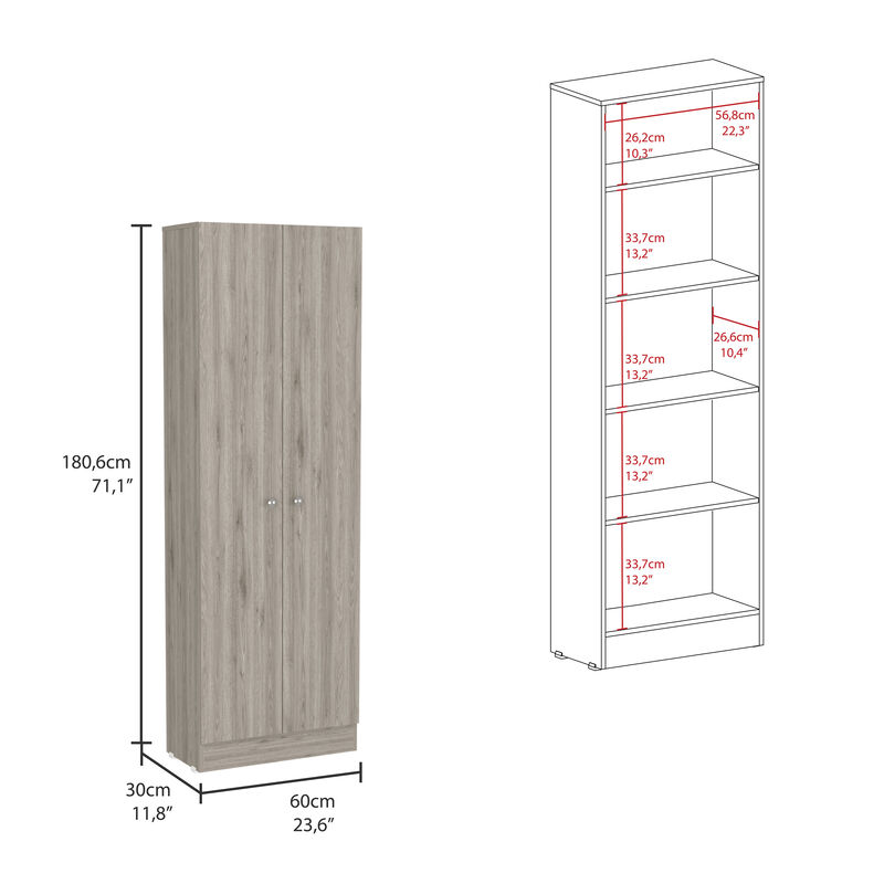 Storage Cabinet Pipestone, Kitchen, Light Gray
