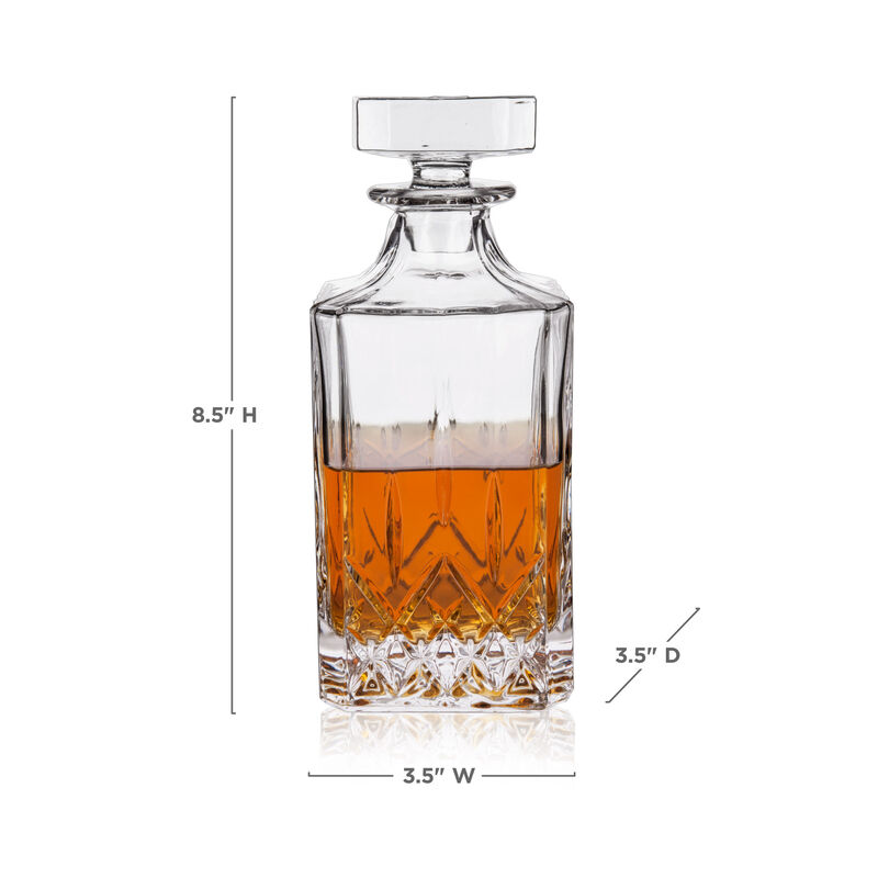 Admiral Crystal Liquor Decanter