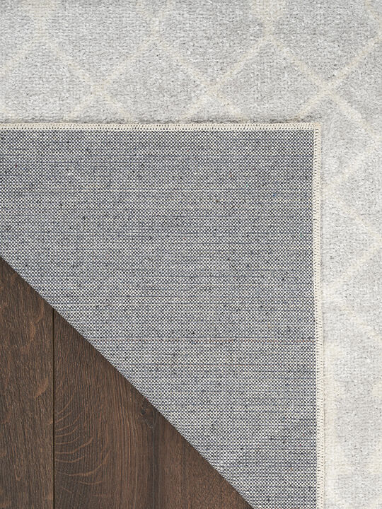 Astra Machine Washable ASW10 Gray 10' x 14' Rug