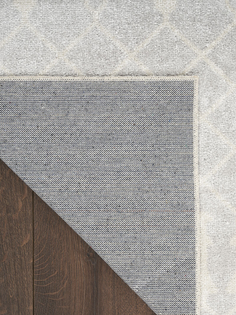 Astra Machine Washable ASW10 Gray 10' x 14' Rug