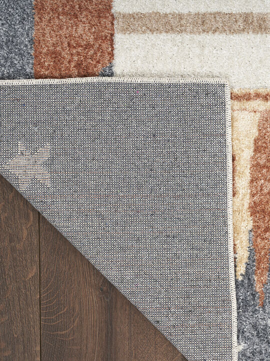 Astra Machine Washable ASW06 Sky Blue 9' x 12' Rug