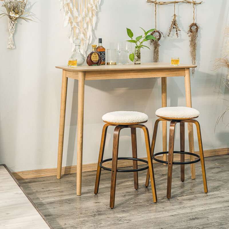 MORENO Set of 2 Solid Wood Velvet Chairs
