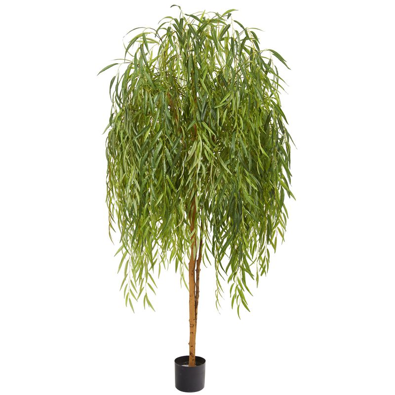 Hivvago 7 Feet Willow Artificial Tree