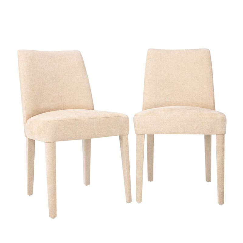 Jofran Mid-Century Modern Contemporary Upholstered Vintage Dining Chair (Set of 2)