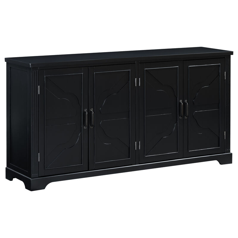 Merax American Country Style Wooden Sideboard Cabinet
