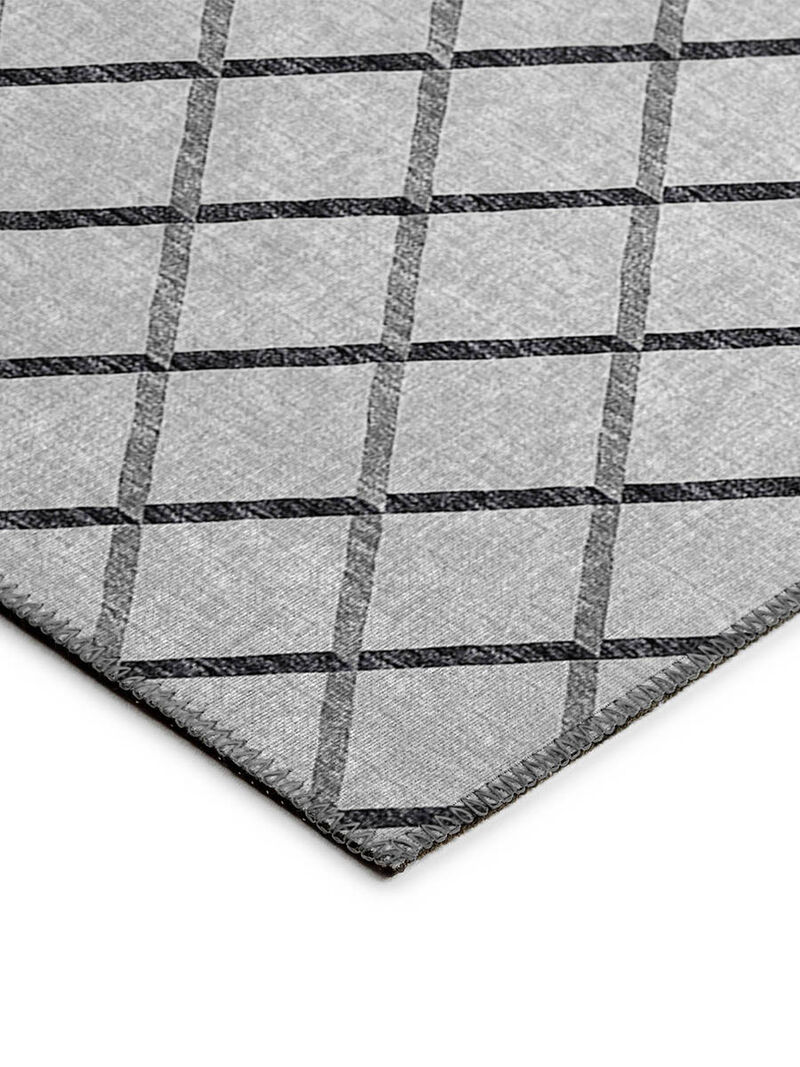 York YO1 Gray 8' x 10' Rug