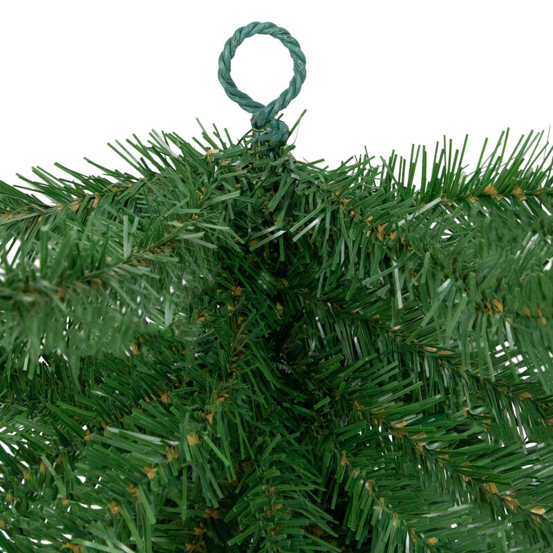 36" Winona Fir Artificial Christmas Teardrop Swag  Unlit