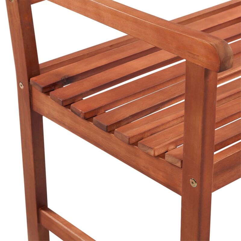 vidaXL Garden Bench with Cushion 47.2'' Solid Acacia Wood