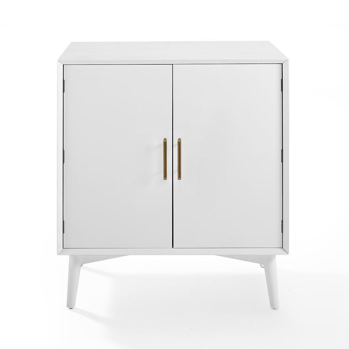 Crosley Furniture Landon Bar Cabinet White