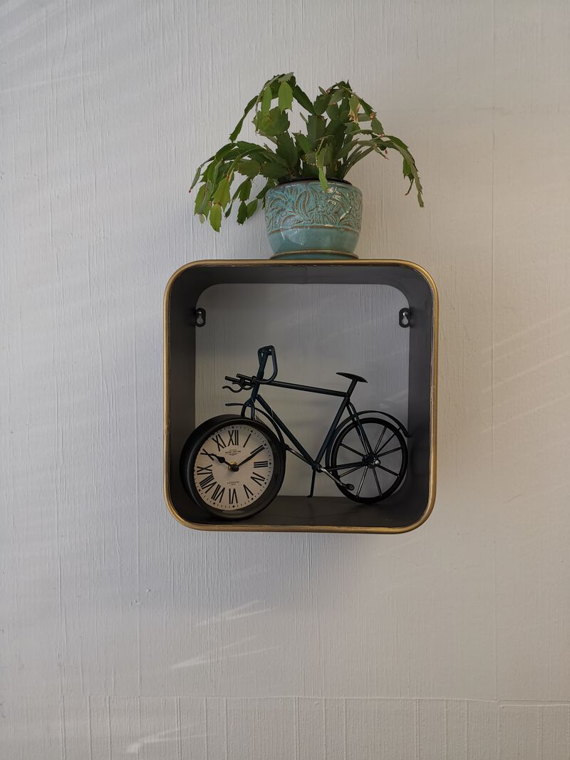 Roman Numbers Bike Clock