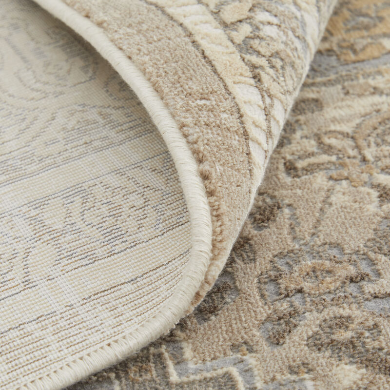 Celene 39KXF Tan/Brown/Ivory 3'9" x 5'7" Rug