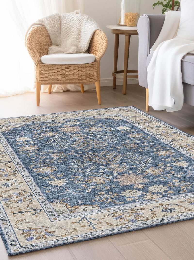 Hatay HY9 Blue 9' x 12' Rug