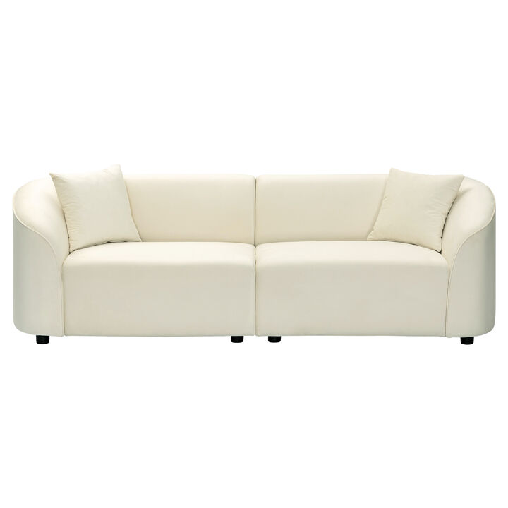 Merax Luxurious Boucle Upholstery Sofa