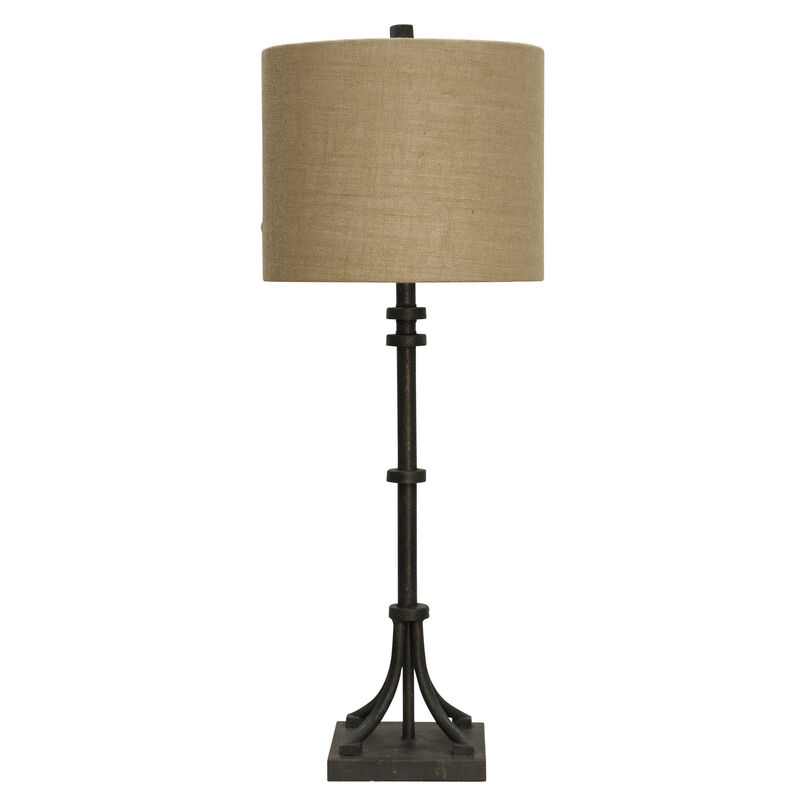 Industrial Bronze Table Lamp